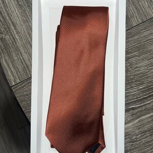 Handmade Satin Terracotta Tie